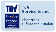 98% zufriedene Kunden
